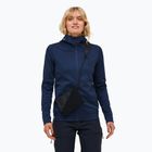 Women's Peak Performance Rider Tech Zip Hood blue shadow sweatshirt