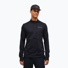 Men's fleece sweatshirt Peak Performance Trail Polartec Power Grid Half Zip black