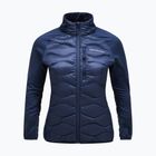 Women's down jacket Peak Performance Helium Hybrid Down Jacket blue shadow