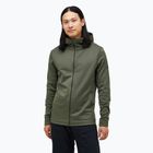 Men's Peak Performance Rider Tech Zip Hood pine needle sweatshirt