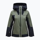 Women's ski jacket Peak Performance Rider Tech Insulated pine needle