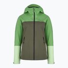 Women's Peak Performance Trail Hipe Shell Jacket peppermint/pine needle/vivid rain jacket