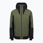 Men's ski jacket Peak Performance Rider Tech Insulated pine needle/black