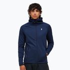 Men's sweatshirt Peak Performance Rider Essentials Zip Hood blue shadow/blue shadow