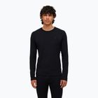 Men's thermal active sweatshirt Peak Performance Magic Crew Wool-Blend Baselayer black/black