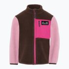 Children's fleece sweatshirt Didriksons Antenna 2 Fz oyster pink