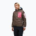 Women's down jacket Peak Performance Helium Utility Down terrain tan/mountain blush