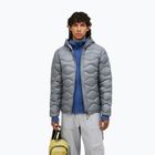 Men's down jacket Peak Performance Helium Down Hood lt grey/antarctica