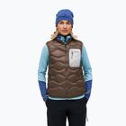 Women's gilet Peak Performance Helium Utility Down terrain tan/antarctica