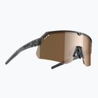 Tripoint 001 Treriksroset TRI-X Polarized shiny black/brown/silver mirror sunglasses