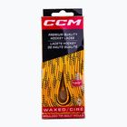 CCM Proline Waxed yellow skate laces