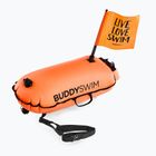 BuddySwim Dry Bag with Flag 28 l orange belay buoy