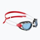 Zoggs Predator white/ red/ tint blue swimming goggles