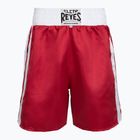 Men's Cleto Reyes Satin Boxing shorts red/white