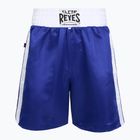 Cleto Reyes men's Satin Boxing shorts blue/white