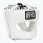 Cleto Reyes Boxing Helmet With Pointed Face Nylon Bar white