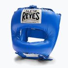 Cleto Reyes Boxing Headgear With Pointed Face Nylon Bar blue
