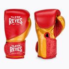 Cleto Reyes High Precision Training Leather red/gold boxing gloves