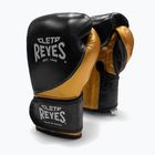 Boxing gloves Cleto Reyes High Precision Training Leather black yellow