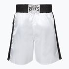 Cleto Reyes men's Satin Boxing shorts white/black