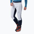 Men's cross-country ski trousers ODLO Langnes white and navy 622692