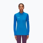 Mammut women's trekking sweatshirt Aenergy ML Half Zip Pull blue