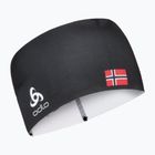 Headband ODLO Competition Fan Warm black/norwegian flag