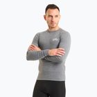 Men's thermal top ODLO Active Warm Originals Bl Top Crew Neck odlo steel grey melange