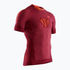 Men's X-Bionic Invent 4.0 Run Speed namib red/curcuma orange running shirt