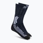 Women's socks X-Socks Trek X Merino midnight blue/arctic white