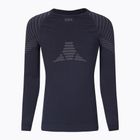 Men's thermal active sweatshirt X-Bionic Invent 4.0 LS black/charcoal