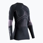 Women's thermal active sweatshirt X-Bionic Energy Accumulator 4.0 charcoal/magnolia