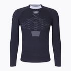 Men's thermal active sweatshirt X-Bionic The Trick 4.0 Run opal black/arctic white