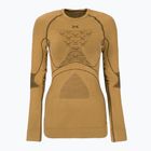 Women's thermal active sweatshirt X-Bionic Radiactor 4.0 gold/black