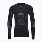 Men's thermal base layer top X-Bionic Energy Accumulator Origins charcoal/pearl grey