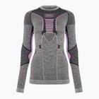 Women's thermal active sweatshirt X-Bionic Merino black/grey/magnolia