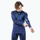 Men's thermal active sweatshirt X-Bionic Merino dark ocean/sky blue