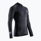 Men's X-Bionic Energizer 4.0 Transmission Layer Full Zip thermal sweatshirt opal black/arctic white