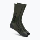 Socks X-Socks Hike Discover Crew green/black