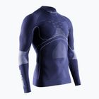 Men's X-Bionic Energy Accumulator 4.0 Turtle Neck thermal longsleeve marine/optical white