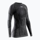 Women's thermal active sweatshirt X-Bionic Symbio Merino Shirt rhino grey
