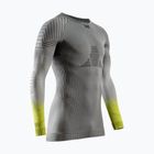 Men's thermal longsleeve X-Bionic Invent Fx Shirt rhino grey/light grey/canary