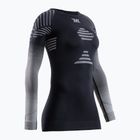 Women's thermal active sweatshirt X-Bionic Invent Fx Shirt black/grey/light grey
