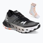 Running shoes + socks X-Bionic Terraskin X01 x black/x white
