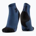 X-Socks Run Discover Ankle Socks marine/x black