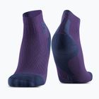 X-Socks Run Discover Ankle Socks neobergine/x black