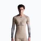 Men's thermal active sweatshirt X-Bionic Invent Fx Shirt sand/light grey/grey