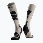 Ski socks X-Socks Ski Expert Otc tea grey/black