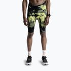 Men's running shorts X-Bionic Efektor Tights tie dye electric energy