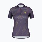 SCOTT Endurance 30 women's cycling jersey dark purple/mud green